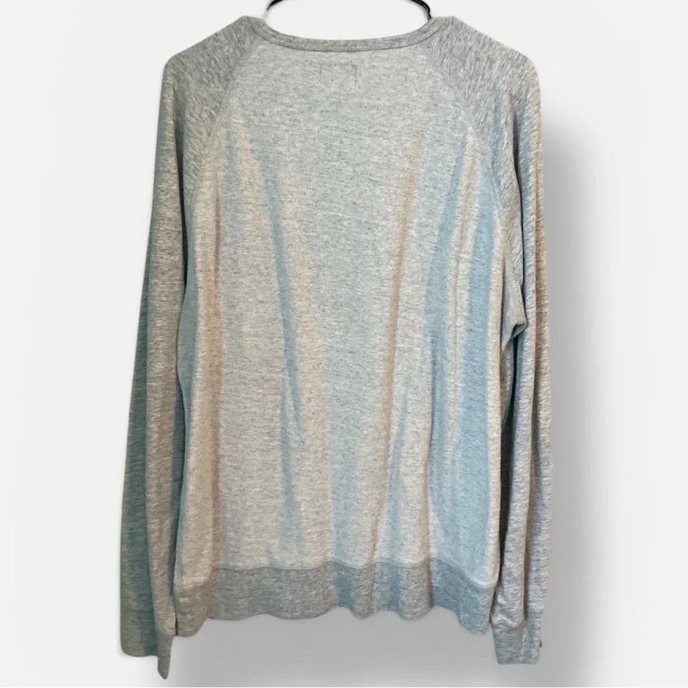 🌺J. CREW AUTHENTIC FLEECE COLORBLOCK POCKET PULLOVER